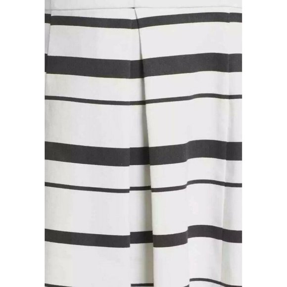 FRENCH CONNECTION SLEEVELESS JOSHUA STRIPE FIT & FLARE MINI DRESS sz 6 US 10 UK - Picture 6 of 10